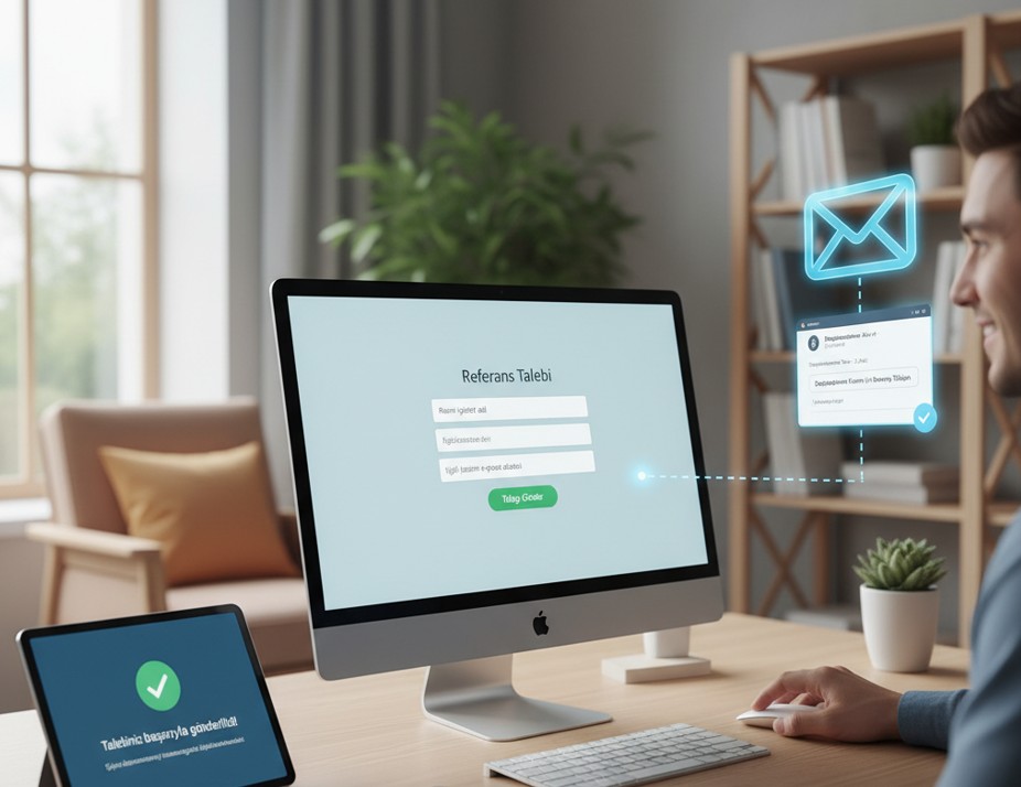 Talep formu kullanıcı arayüzü